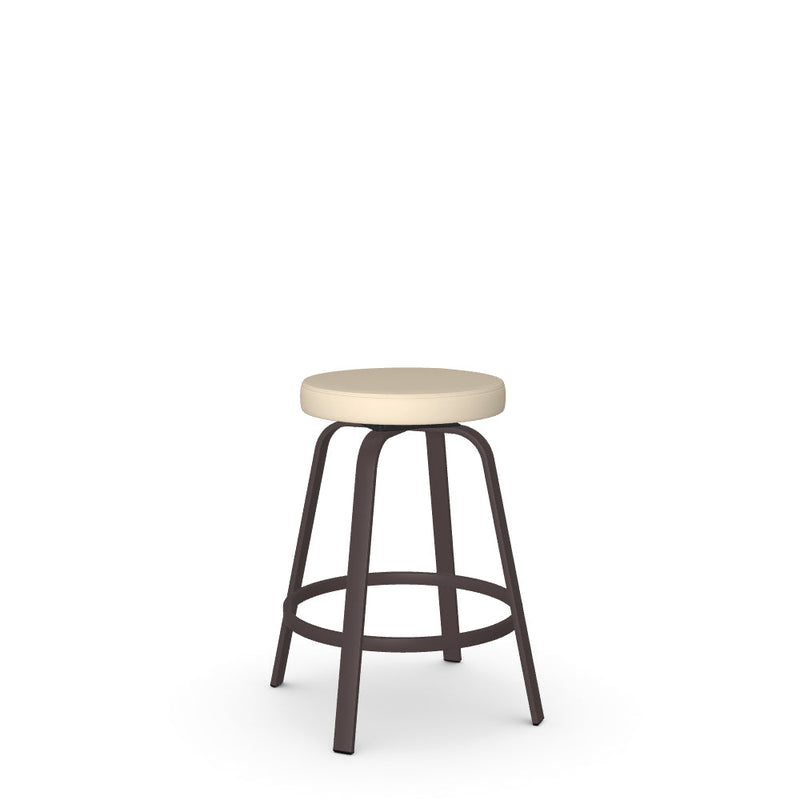 Reel Swivel Counter Stool -Upholstered