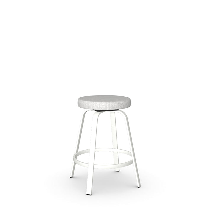 Reel Swivel Counter Stool -Upholstered