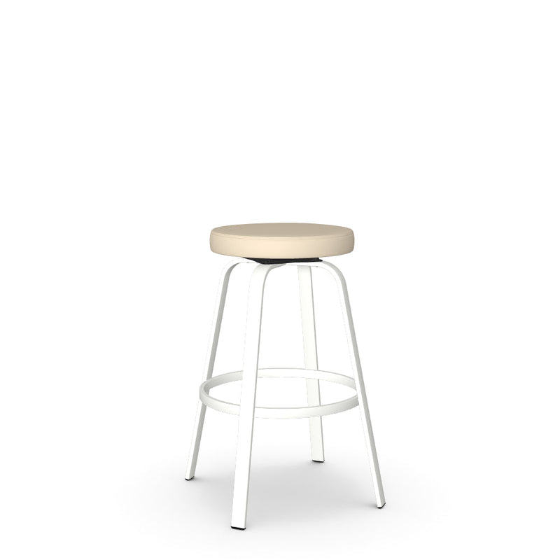 Reel Swivel Bar Stool -Upholstered