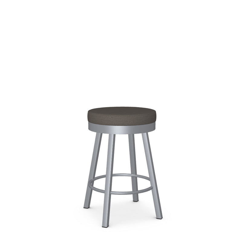 Rudy Swivel Counter Stool -Upholstered