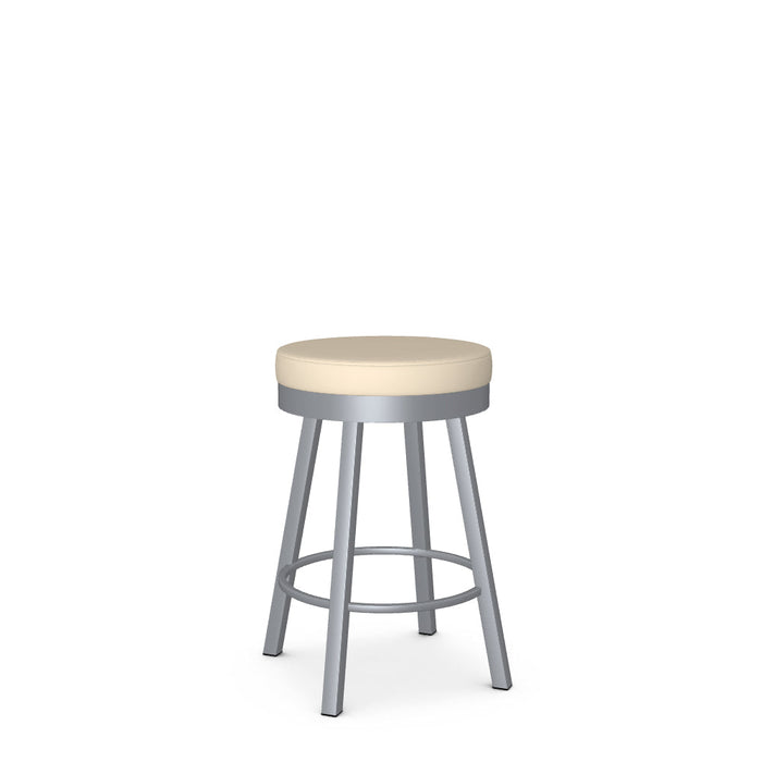 Rudy Swivel Counter Stool -Upholstered