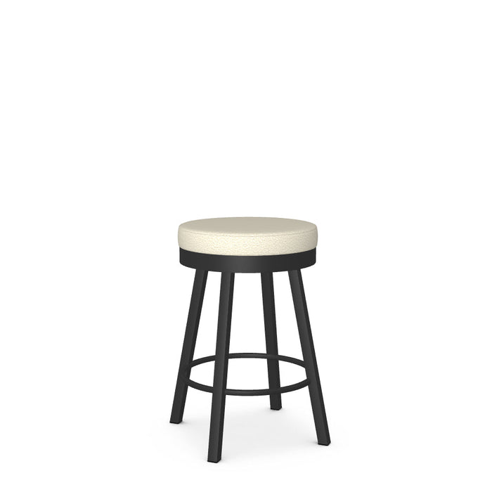 Rudy Swivel Counter Stool -Upholstered