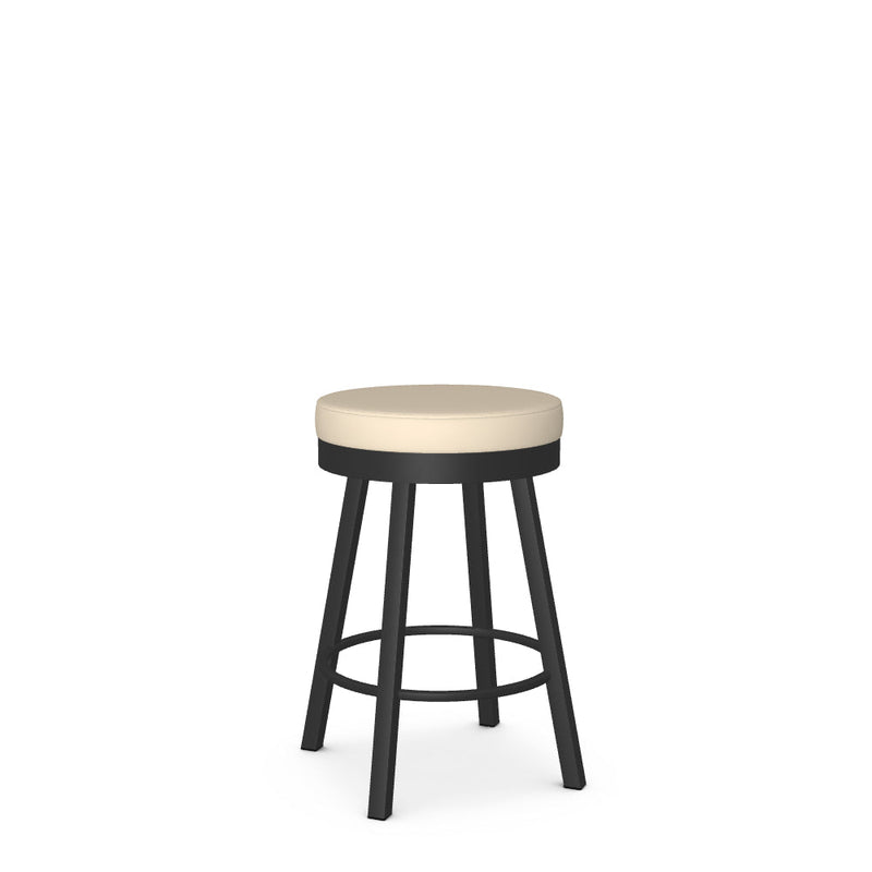Rudy Swivel Counter Stool -Upholstered