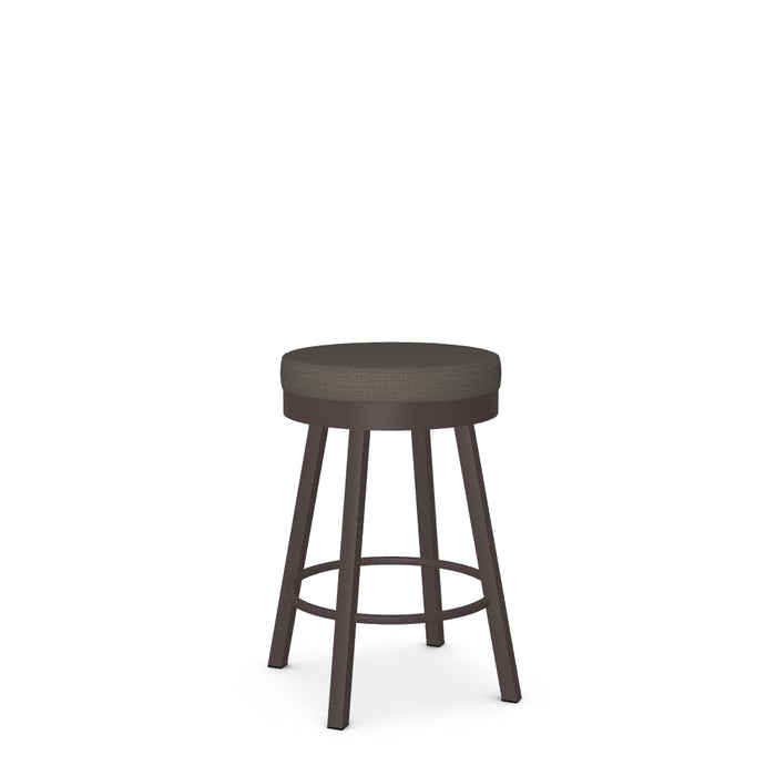 Rudy Swivel Counter Stool -Upholstered