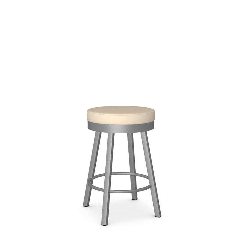 Rudy Swivel Counter Stool -Upholstered