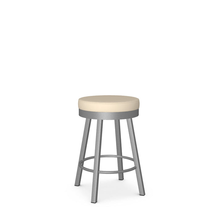 Rudy Swivel Counter Stool -Upholstered