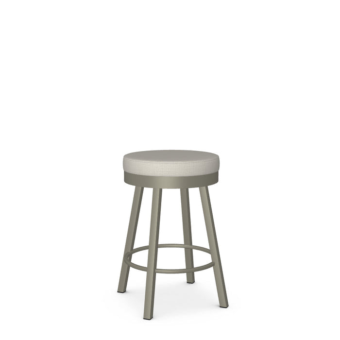 Rudy Swivel Counter Stool -Upholstered