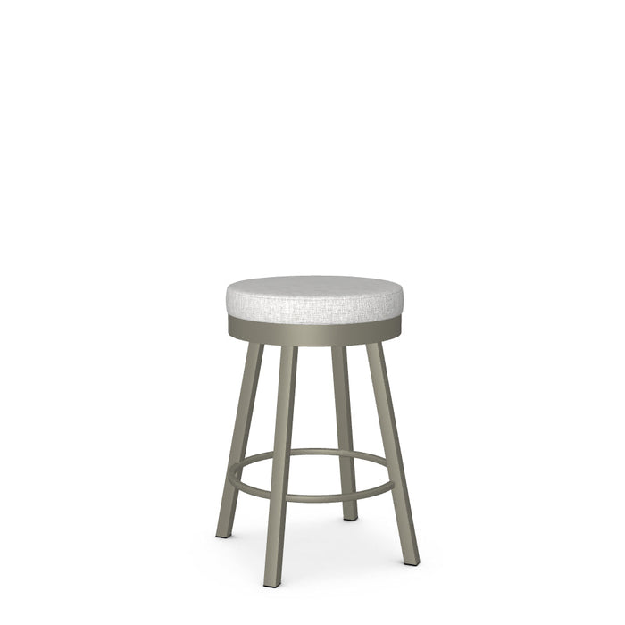 Rudy Swivel Counter Stool -Upholstered