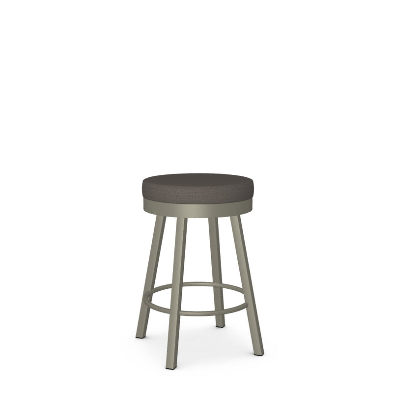 Rudy Swivel Counter Stool -Upholstered