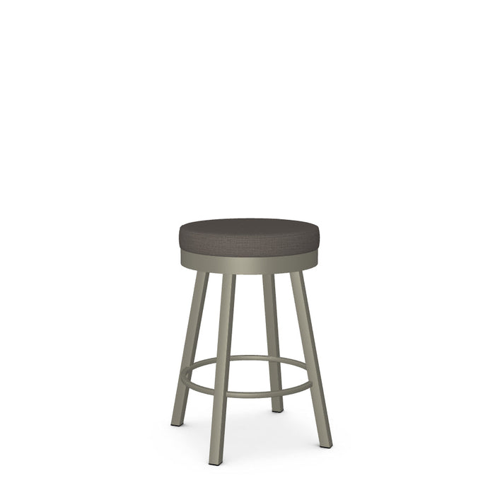 Rudy Swivel Counter Stool -Upholstered