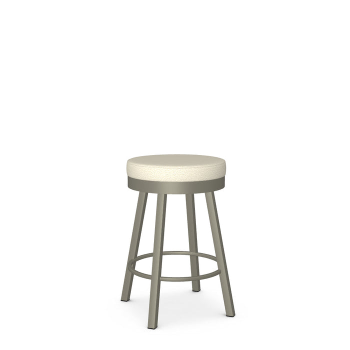 Rudy Swivel Counter Stool -Upholstered