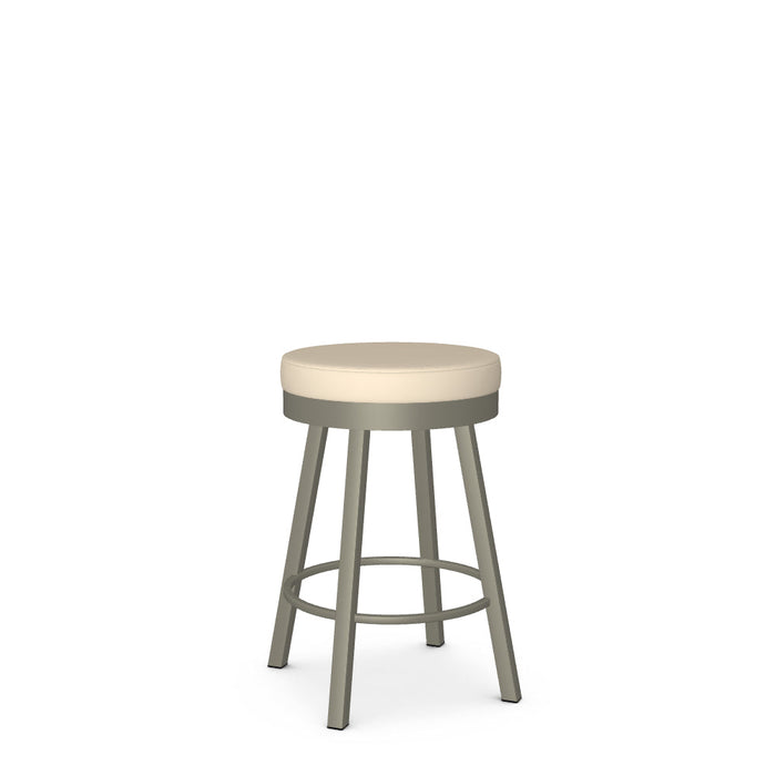 Rudy Swivel Counter Stool -Upholstered