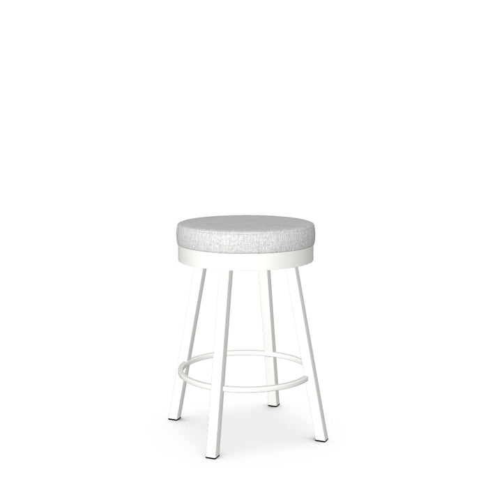 Rudy Swivel Counter Stool -Upholstered