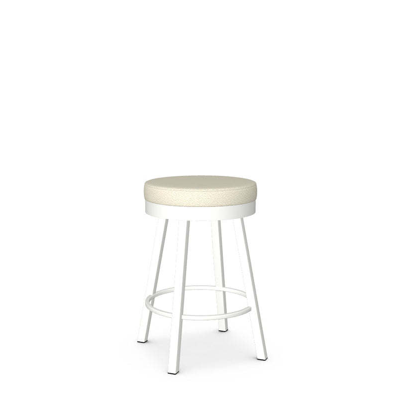Rudy Swivel Counter Stool -Upholstered