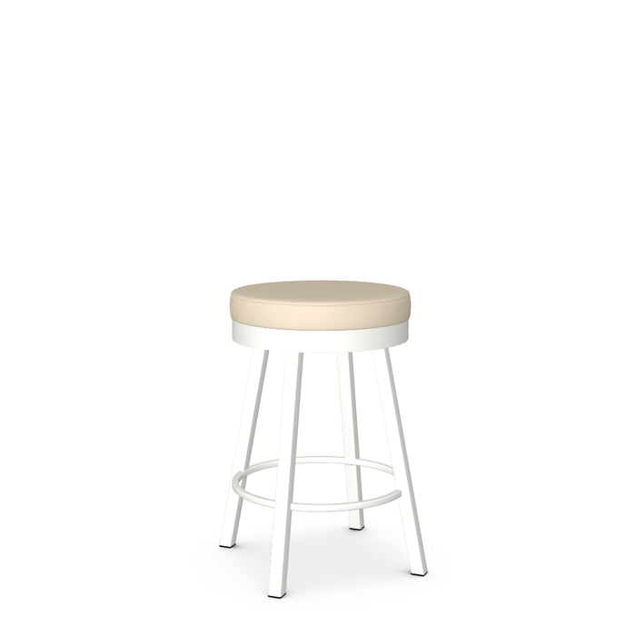 Rudy Swivel Counter Stool -Upholstered