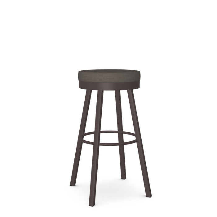 Rudy Swivel Spectator Stool -Upholstered
