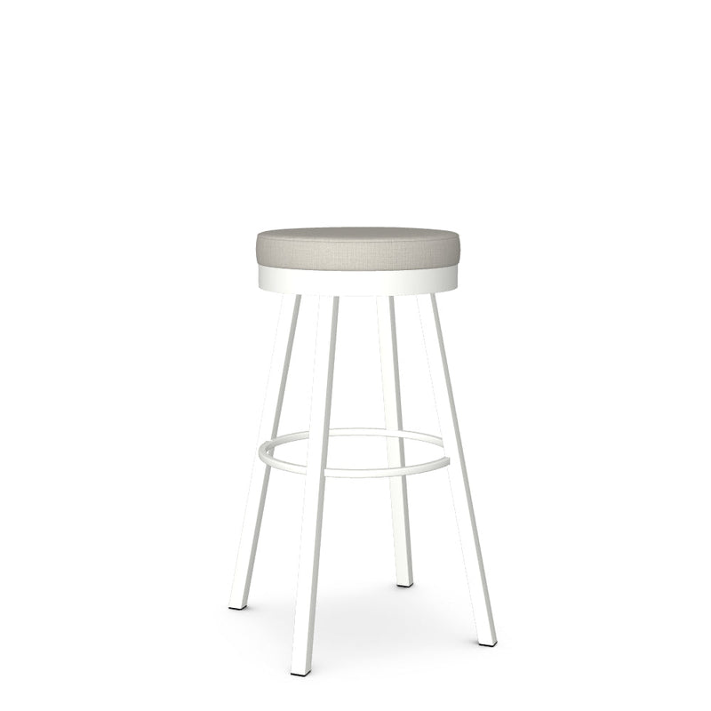 Rudy Swivel Spectator Stool -Upholstered