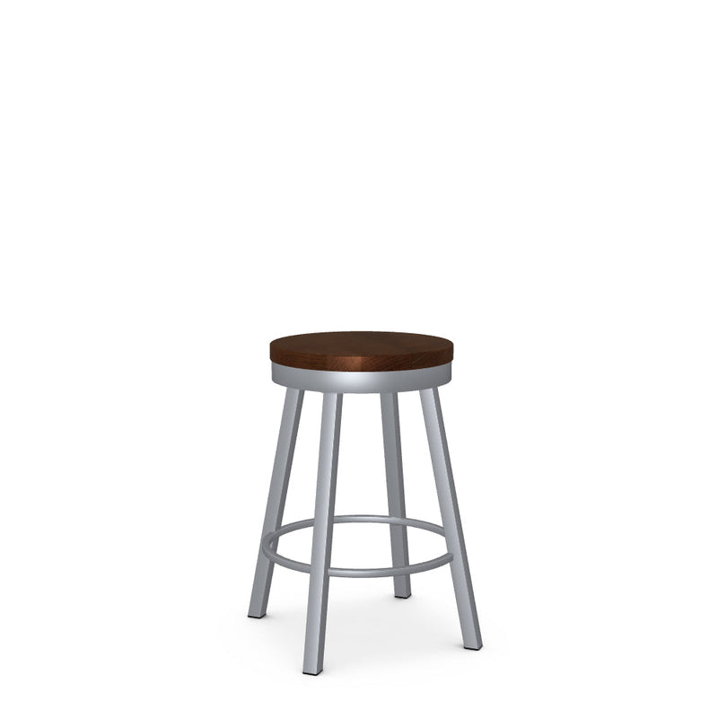 Connor Swivel Counter Stool- Wood