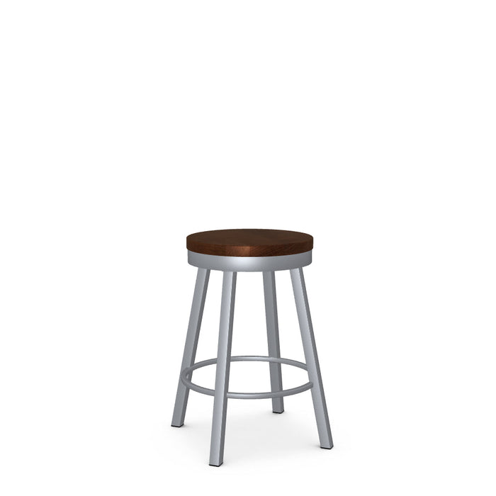 Connor Swivel Counter Stool- Wood
