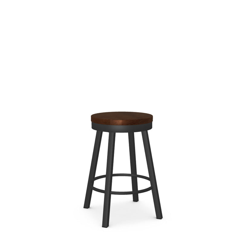 Connor Swivel Counter Stool- Wood