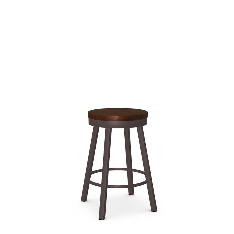 Connor Swivel Counter Stool- Wood