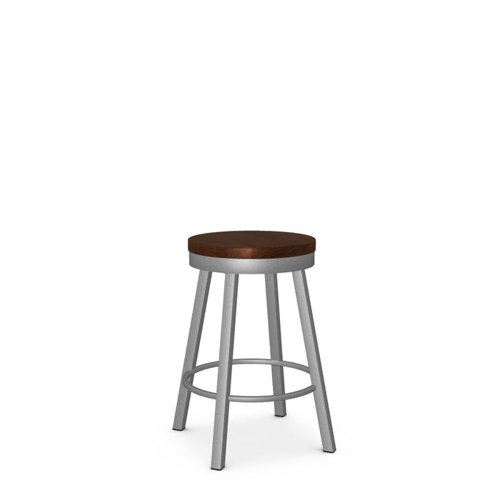 Connor Swivel Counter Stool- Wood
