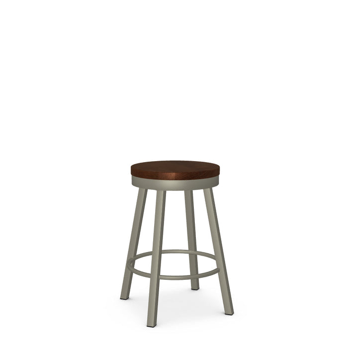 Connor Swivel Counter Stool- Wood