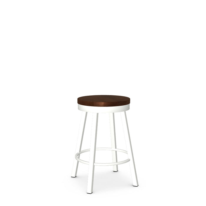 Connor Swivel Counter Stool- Wood