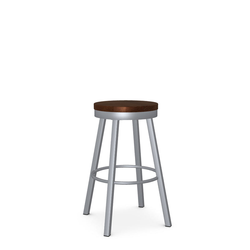 Connor Swivel Bar Stool- Wood