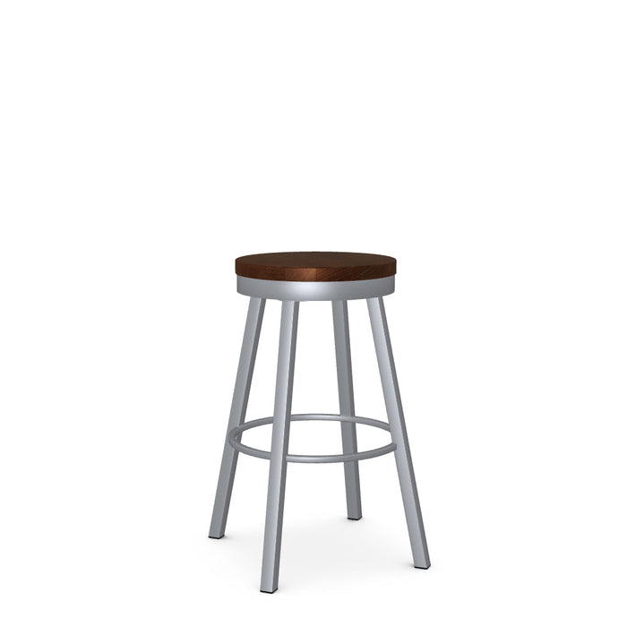 Connor Swivel Bar Stool- Wood