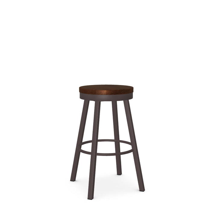 Connor Swivel Bar Stool- Wood