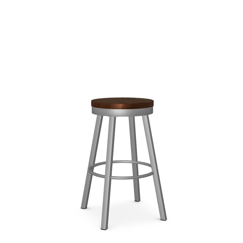 Connor Swivel Bar Stool- Wood