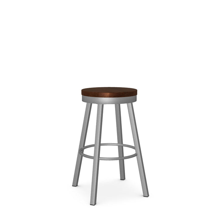 Connor Swivel Bar Stool- Wood