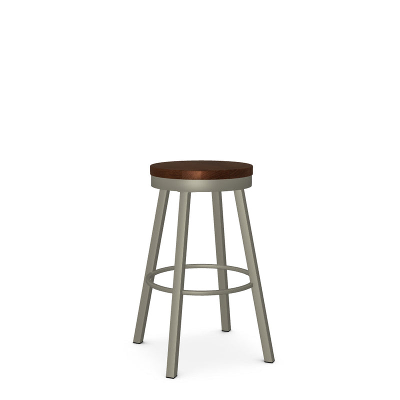 Connor Swivel Bar Stool- Wood