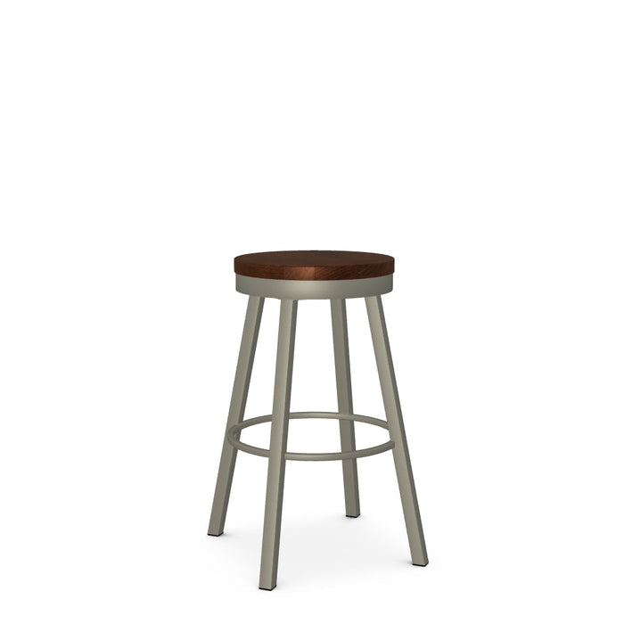 Connor Swivel Bar Stool- Wood