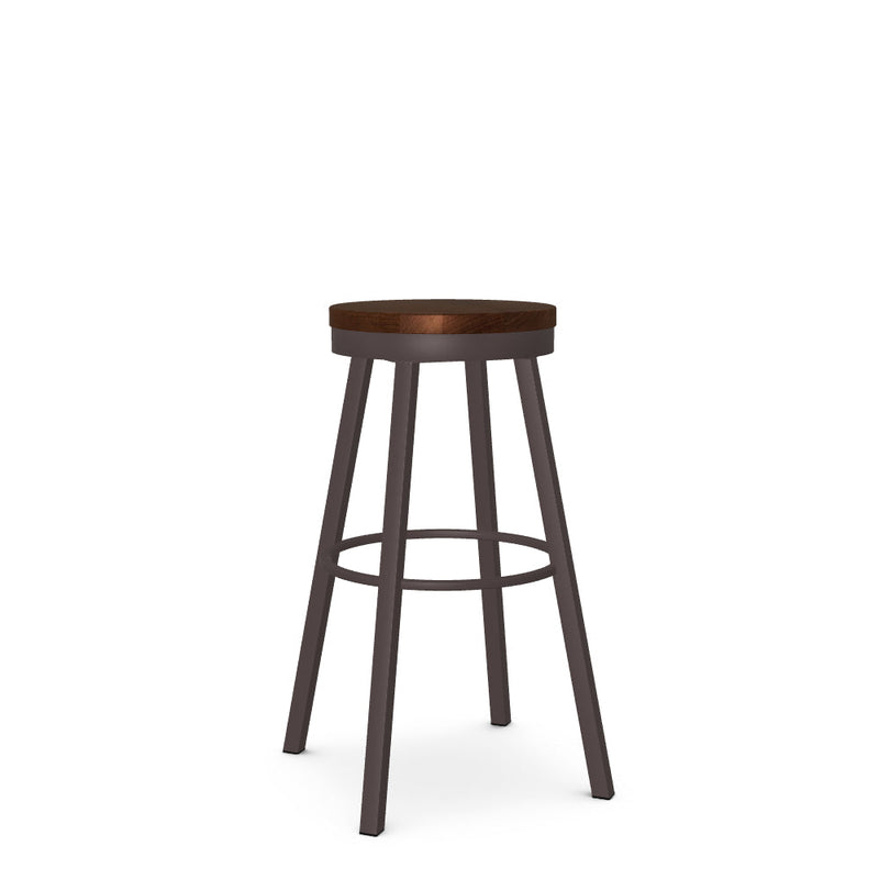 Connor Swivel Spectator Stool- Wood