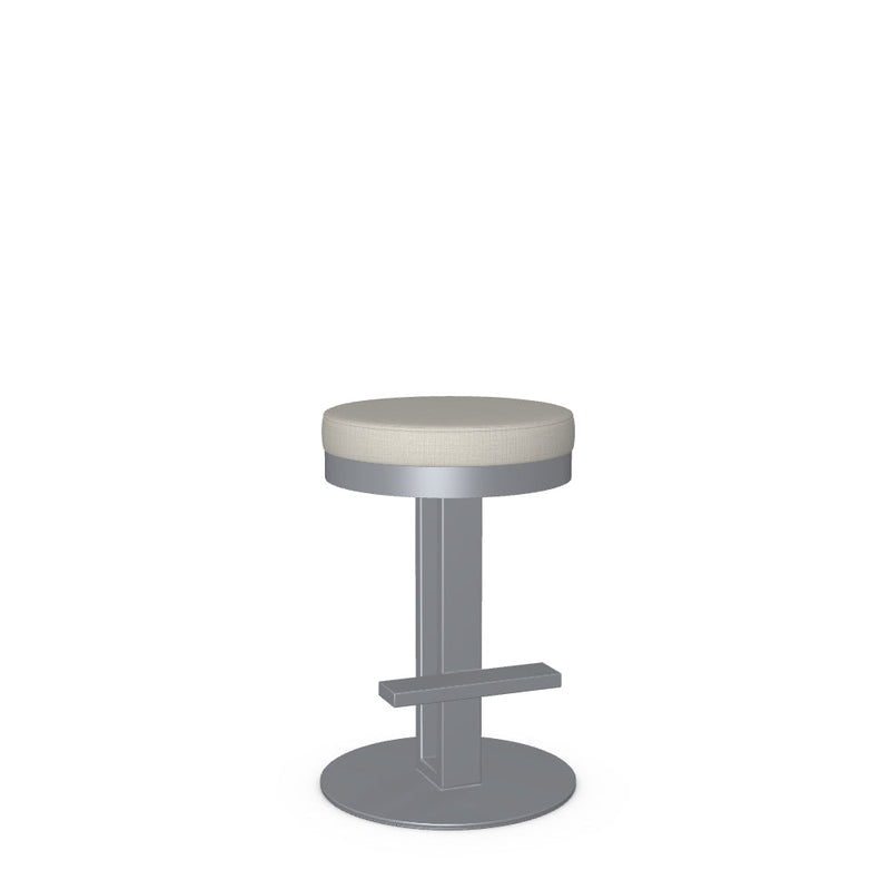 Glint Swivel Counter Stool -Upholstered