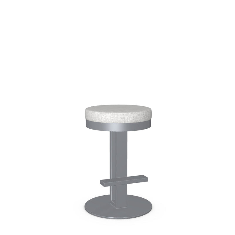 Glint Swivel Counter Stool -Upholstered
