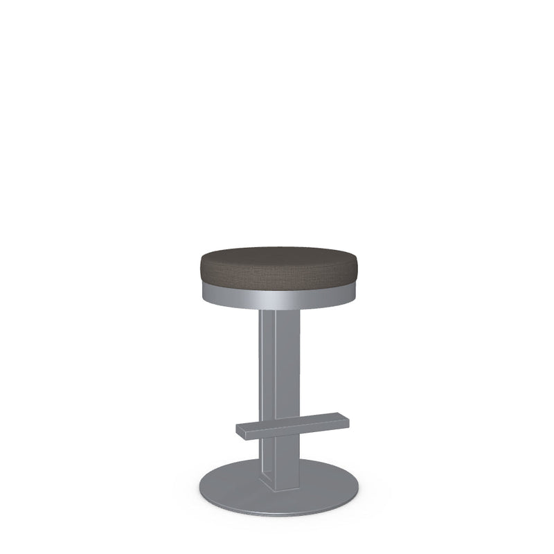 Glint Swivel Counter Stool -Upholstered