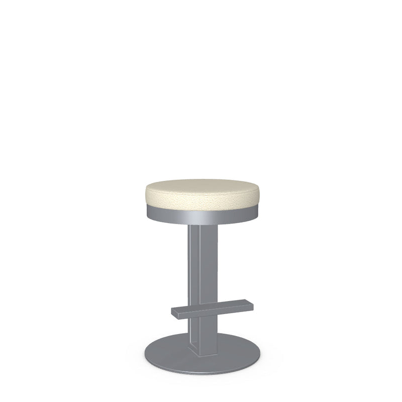 Glint Swivel Counter Stool -Upholstered