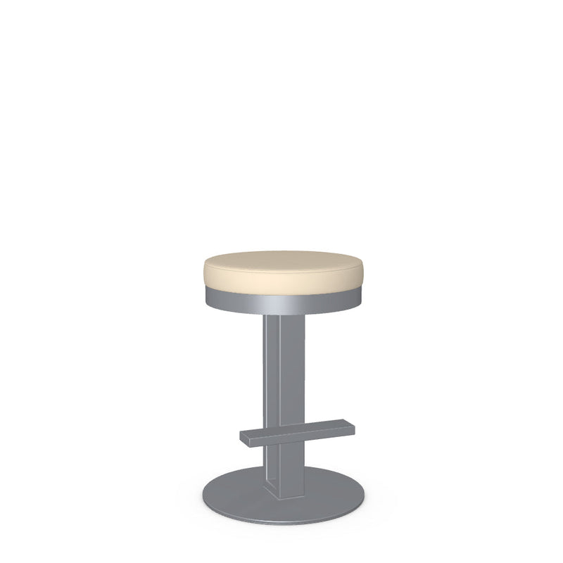 Glint Swivel Counter Stool -Upholstered