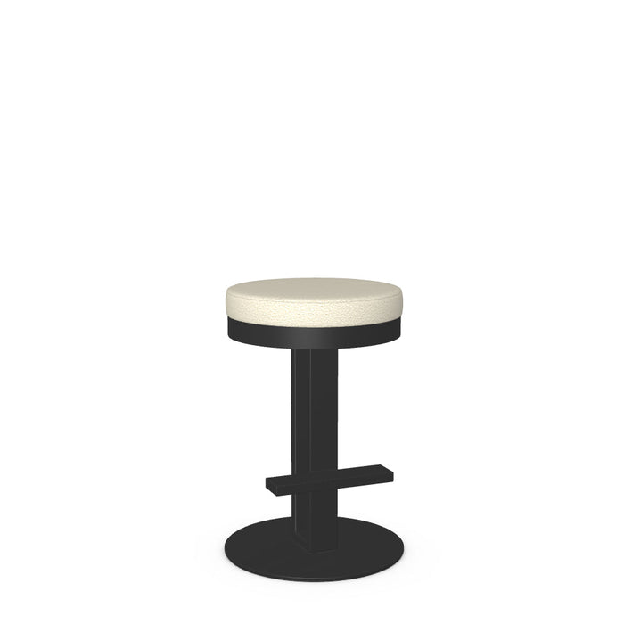 Glint Swivel Counter Stool -Upholstered