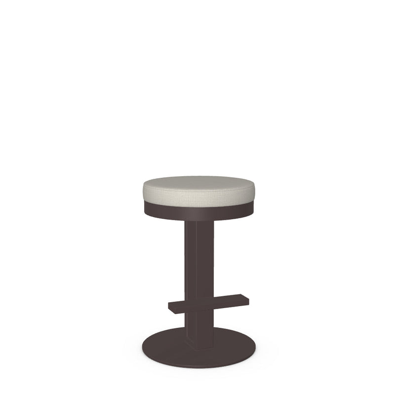 Glint Swivel Counter Stool -Upholstered