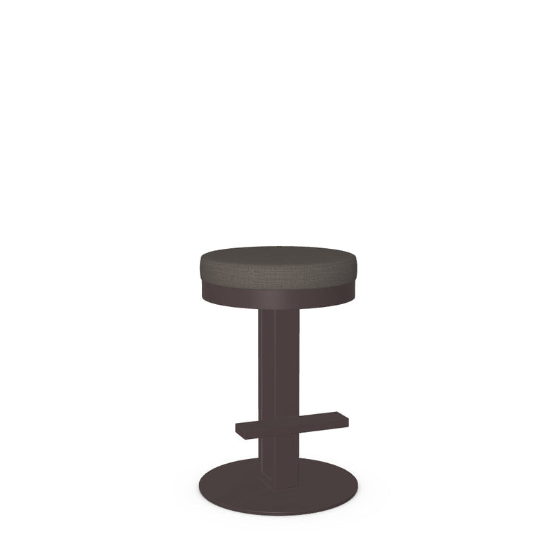 Glint Swivel Counter Stool -Upholstered