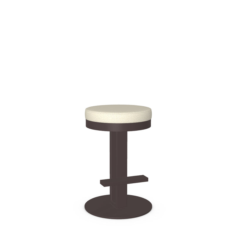 Glint Swivel Counter Stool -Upholstered