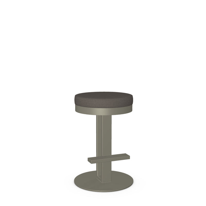 Glint Swivel Counter Stool -Upholstered