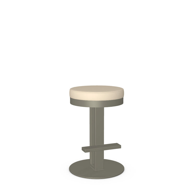 Glint Swivel Counter Stool -Upholstered