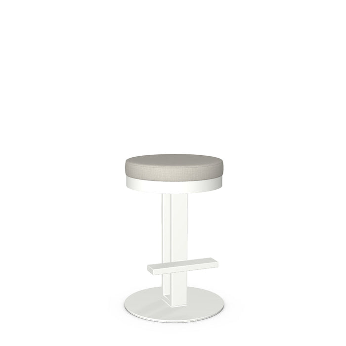Glint Swivel Counter Stool -Upholstered