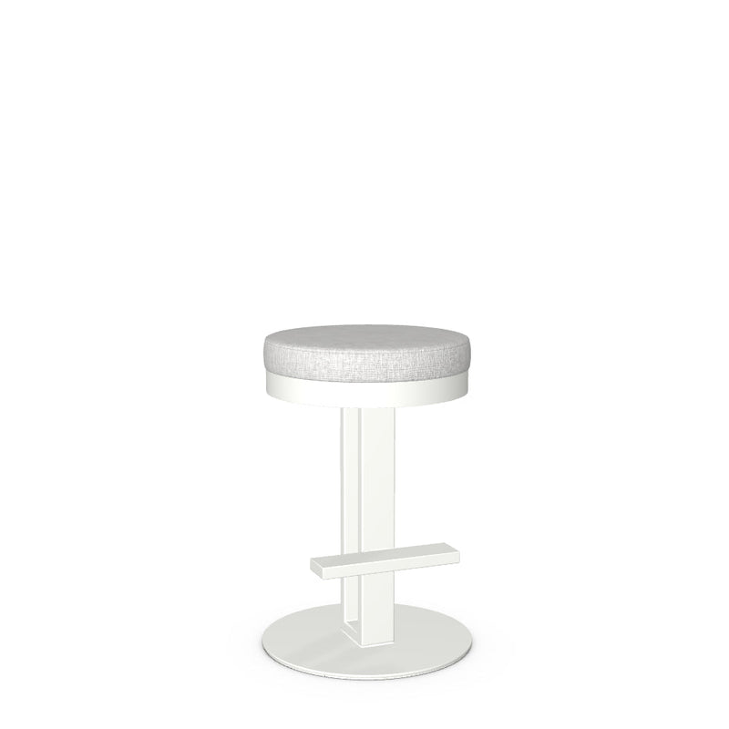 Glint Swivel Counter Stool -Upholstered