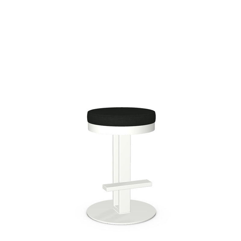 Glint Swivel Counter Stool -Upholstered